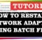 Netword-adapter-restart-batch-file