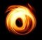 Minute Loop - Rotating Accretion flow Kerr Black Hole Simulation - YouTube