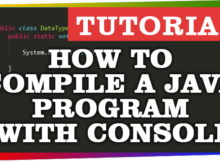 Compile-java-with-console