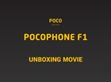 Pocophone f1 unboxing movie